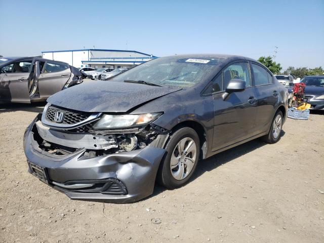 Photo 2 from auction – 2013 HONDA CIVIC LX with VIN 19XFB2F58DE286485