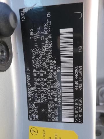 Photo 10 from auction – 2008 TOYOTA HIGHLANDER with VIN JTEEW44A082009890