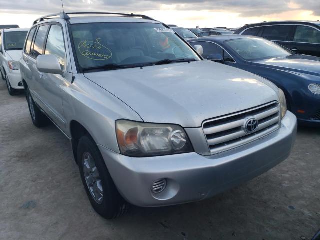 TOYOTA HIGHLANDER 2005 con VIN JTEEP21A250087584 - Foto de la subasta