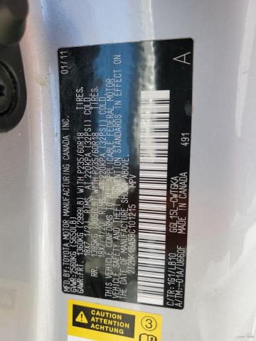 Photo 10 from auction – 2011 LEXUS RX 350 with VIN 2T2BK1BA5BC101215