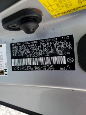 Photo 10 from auction – 2014 LEXUS IS 350 with VIN JTHFE2C20E2510301