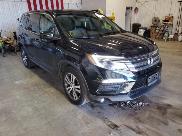 HONDA PILOT EXL 2016 with VIN 5FNYF6H55GB029560 - Photo from auction