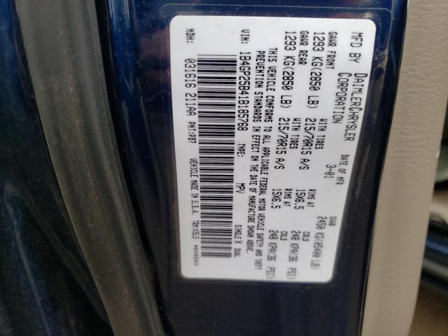 Photo 10 from auction – 2001 DODGE CARAVAN SE with VIN 1B4GP25B41B185768