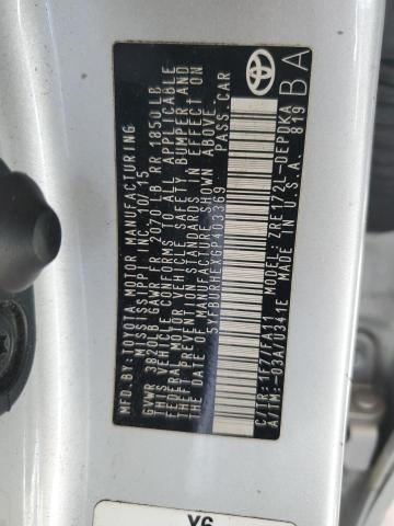 Photo 10 from auction – 2016 TOYOTA COROLLA L with VIN 5YFBURHEXGP403369