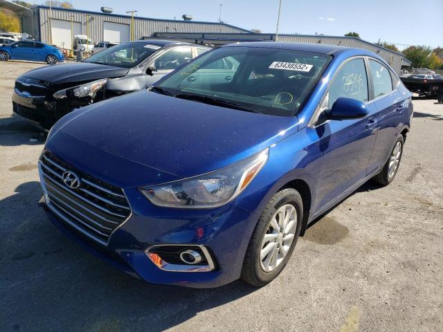 Photo 2 from auction – 2021 HYUNDAI ACCENT SE with VIN 3KPC24A62ME144969