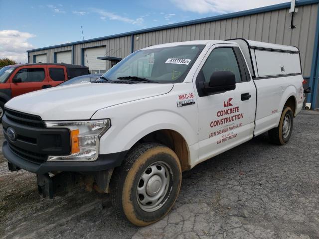 Photo 2 from auction – 2018 FORD F150 with VIN 1FTMF1CB7JKE69322