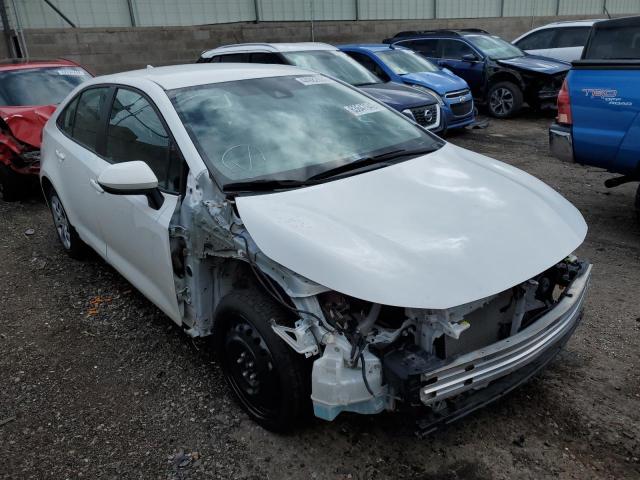 TOYOTA COROLLA LE 2021 with VIN 5YFEPMAE2MP210386 - Photo from auction