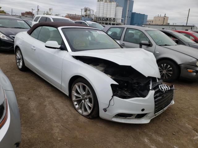 AUDI A5 PREMIUM 2013 with VIN WAULFAFH7DN016779 - Photo from auction