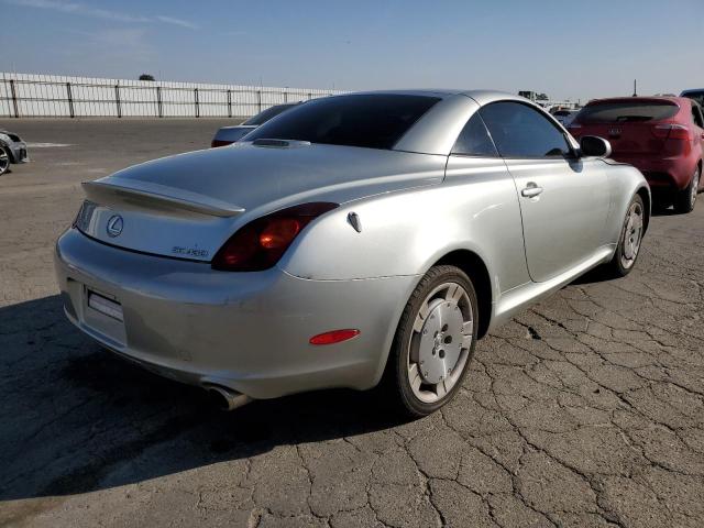 Photo 4 from auction – 2002 LEXUS SC 430 with VIN JTHFN48Y920001596