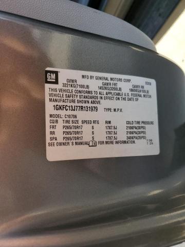 Photo 10 from auction – 2007 GMC YUKON with VIN 1GKFC13J77R131979