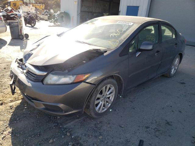 Photo 2 from auction – 2012 HONDA CIVIC EXL with VIN 2HGFB2F95CH504972