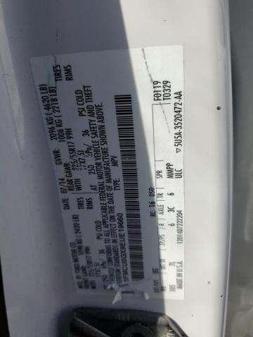 Photo 10 from auction – 2014 FORD ESCAPE SE with VIN 1FMCU0GX9EUE19660