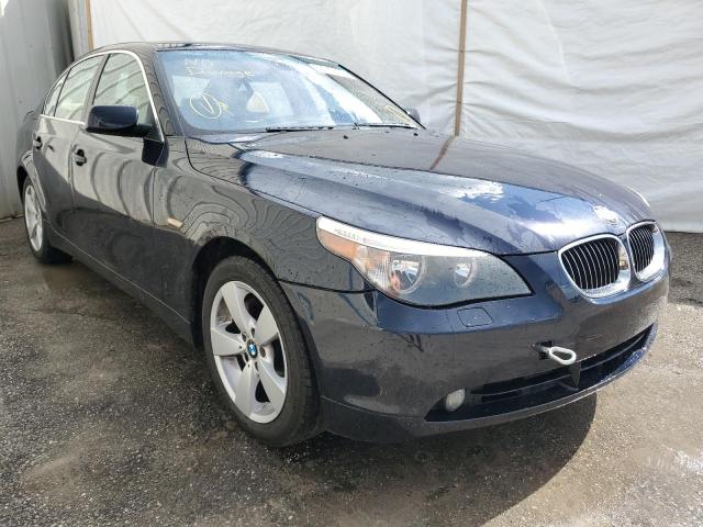 BMW 525 XI 2007 with VIN WBANF33547CW69424 - Photo from auction