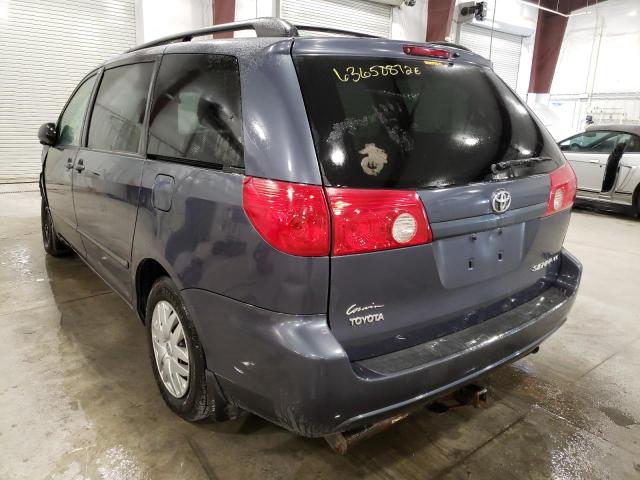 Photo 3 from auction – 2007 TOYOTA SIENNA CE with VIN 5TDZK23C97S044119