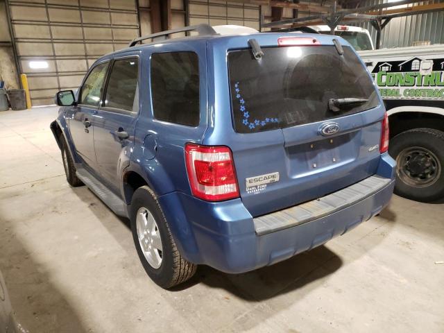 Photo 3 from auction – 2009 FORD ESCAPE XLT with VIN 1FMCU93769KB10403