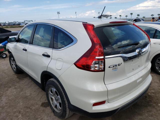 Photo 3 from auction – 2016 HONDA CR-V LX with VIN 5J6RM4H33GL119584