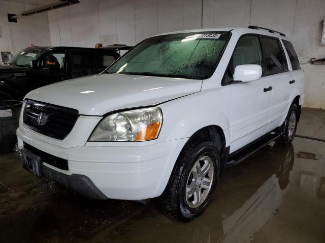 Photo 2 from auction – 2003 HONDA PILOT EXL with VIN 2HKYF186X3H571647