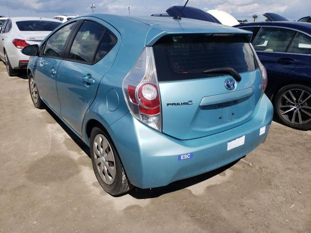 Photo 3 from auction – 2013 TOYOTA PRIUS C with VIN JTDKDTB36D1045465