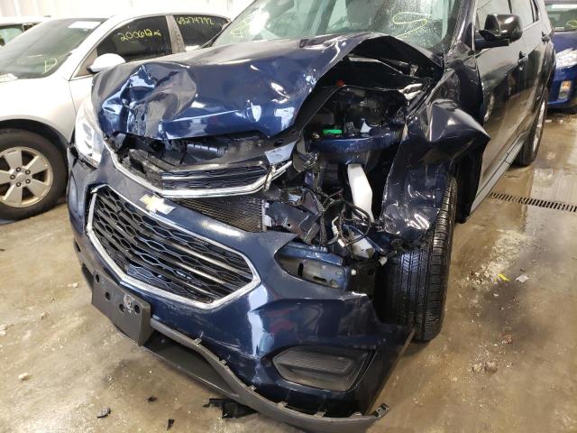 Photo 9 from auction – 2016 CHEVROLET EQUINOX LS with VIN 2GNALBEK8G6329457