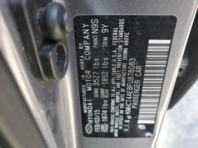 Photo 10 from auction – 2015 HYUNDAI ACCENT GLS with VIN KMHCT4AE8FU878083