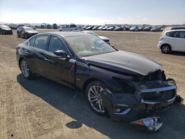 Photo 1 from auction – 2018 INFINITI Q50 LUXE with VIN JN1EV7AP1JM592033