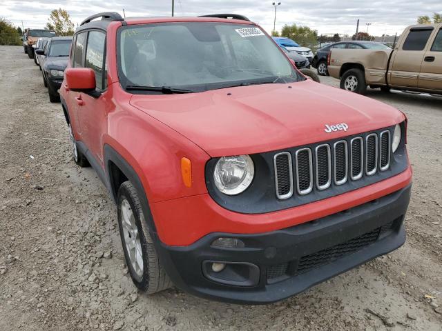 JEEP RENEGADE L 2015 with VIN ZACCJBBT0FPB51937 - Photo from auction