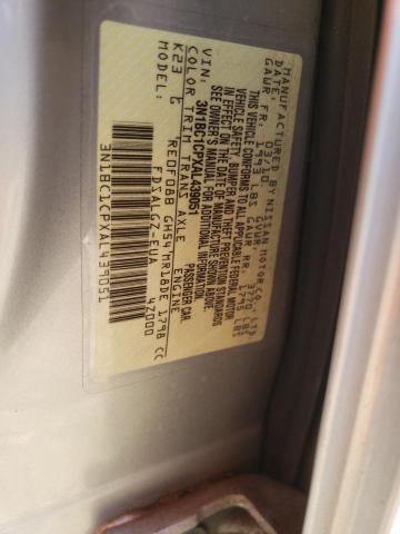 Photo 10 from auction – 2010 NISSAN VERSA with VIN 3N1BC1CPXAL439051