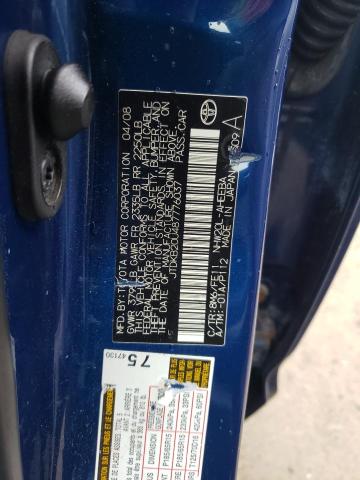 Photo 10 from auction – 2008 TOYOTA PRIUS with VIN JTDKB20U487776037