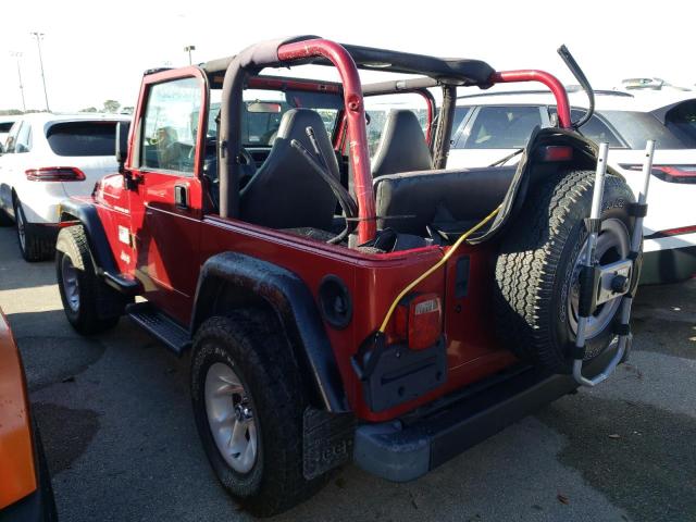 Photo 3 from auction – 1999 JEEP WRANGLER / with VIN 1J4FY29P8XP466320