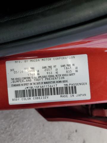 Photo 10 from auction – 2010 MAZDA 3 I with VIN JM1BL1SF6A1156417