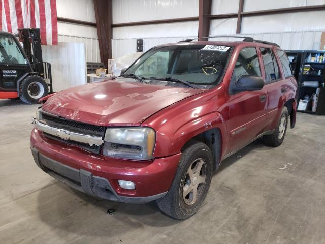 Photo 2 from auction – 2003 CHEVROLET TRAILBLAZE with VIN 1GNDS13S732348179