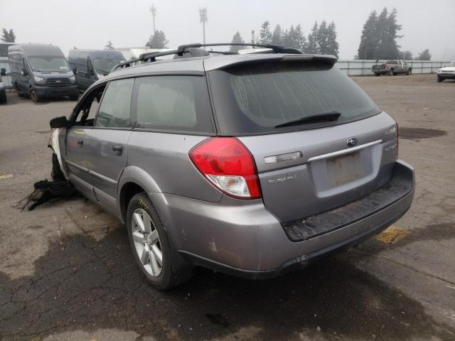 Photo 3 from auction – 2008 SUBARU OUTBACK 2. with VIN 4S4BP61C987346756