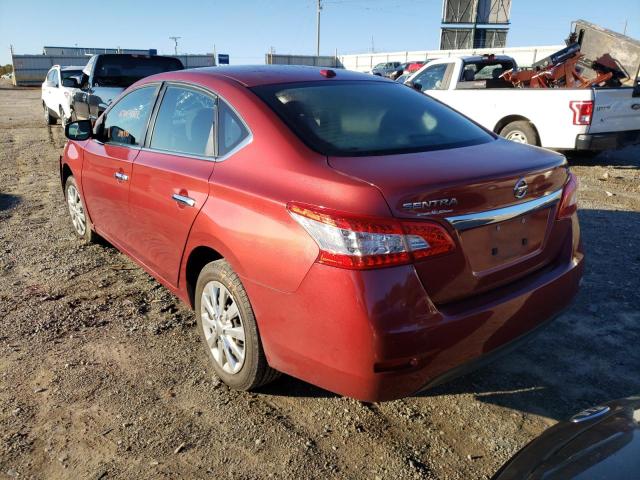 Photo 3 from auction – 2015 NISSAN SENTRA S with VIN 3N1AB7AP2FY249484