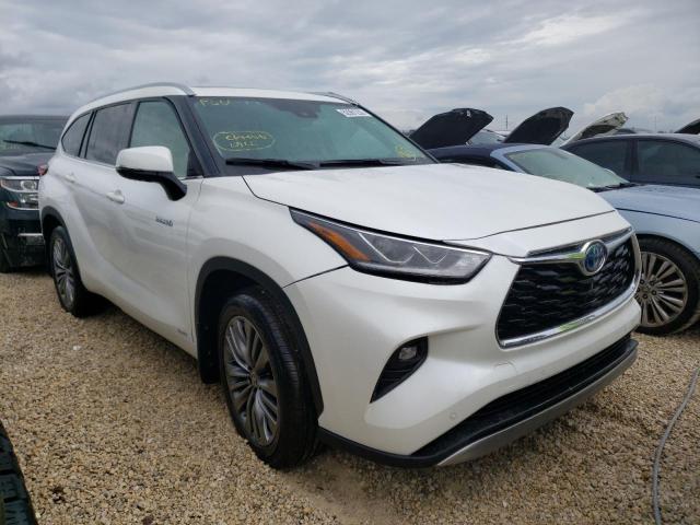 TOYOTA HIGHLANDER 2021 with VIN 5TDEBRCH9MS040358 - Photo from auction