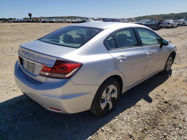 Photo 4 from auction – 2014 HONDA CIVIC LX with VIN 2HGFB2F5XEH525509