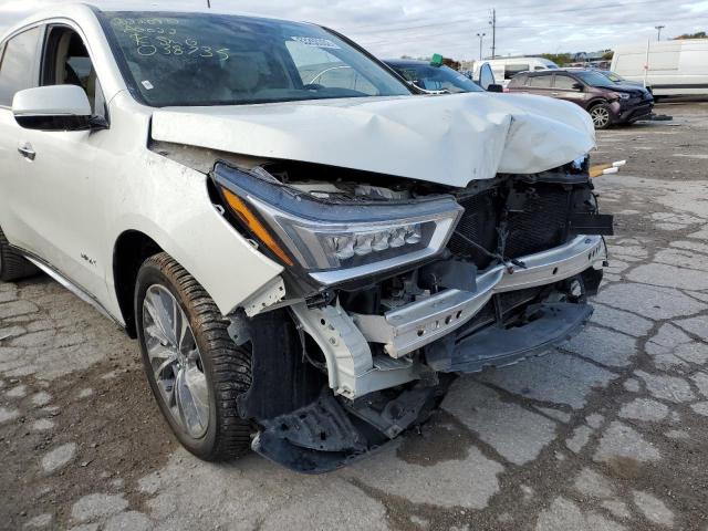 Photo 9 from auction – 2017 ACURA MDX TECHNO with VIN 5FRYD4H59HB033735