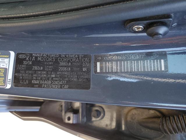 Photo 10 from auction – 2015 KIA FORTE LX with VIN KNAFX4A68F5345477