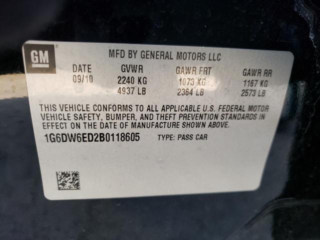 Photo 10 from auction – 2011 CADILLAC STS LUXURY with VIN 1G6DW6ED2B0118605