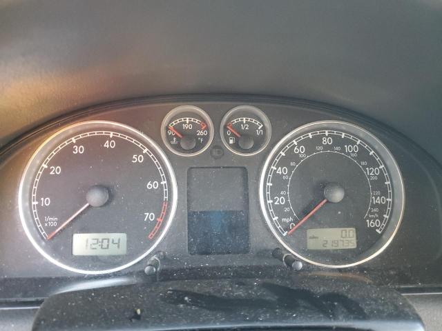 Photo 8 from auction – 2005 VOLKSWAGEN PASSAT GLS with VIN WVWAD63B85E018068