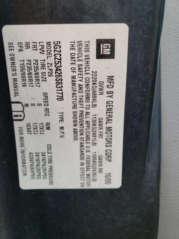 Photo 10 from auction – 2006 SATURN VUE with VIN 5GZCZ53426S831770