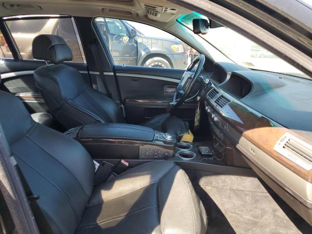 Photo 5 from auction – 2007 BMW 750 I with VIN WBAHL83527DT08237