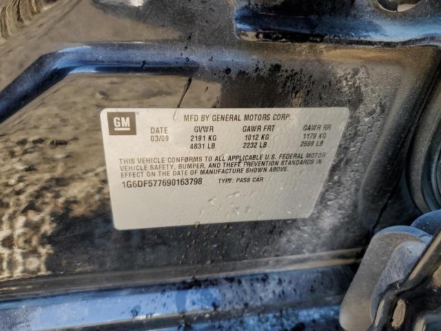Photo 10 from auction – 2009 CADILLAC CTS with VIN 1G6DF577690163798