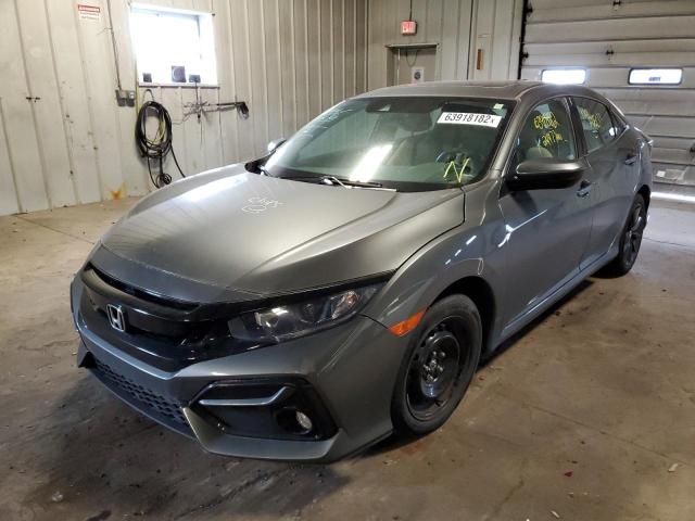 Photo 2 from auction – 2020 HONDA CIVIC EX with VIN SHHFK7H66LU213836