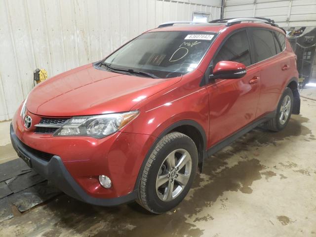 Photo 2 from auction – 2015 TOYOTA RAV4 XLE with VIN JTMRFREV8FD117048