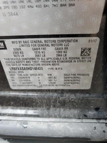Photo 10 from auction – 2017 BUICK ENVISION P with VIN LRBFXASA8HD148420