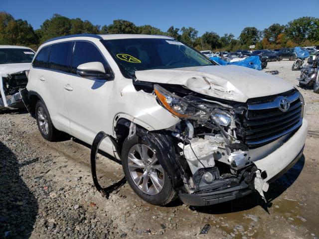 TOYOTA HIGHLANDER 2015 with VIN 5TDKKRFH6FS109007 - Photo from auction