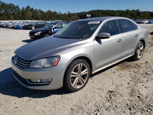 Photo 2 from auction – 2012 VOLKSWAGEN PASSAT SEL with VIN 1VWCN7A35CC001368
