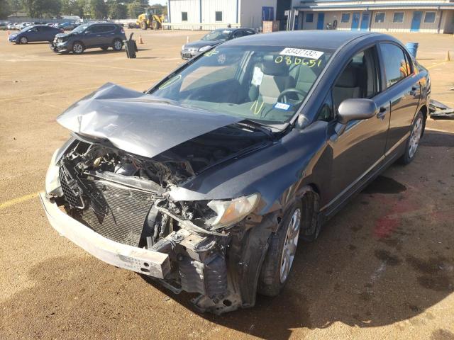 Photo 2 from auction – 2010 HONDA CIVIC LX with VIN 19XFA1F59AE080651