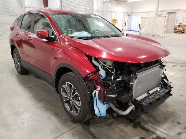 Photo 1 from auction – 2022 HONDA CR-V EX with VIN 7FARW2H52NE033323