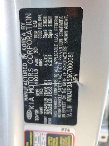 Photo 10 from auction – 2019 KIA SOUL + with VIN KNDJP3A55K7000081